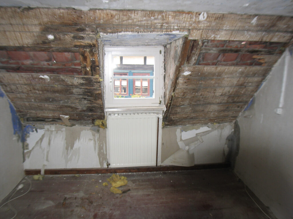 The old roof