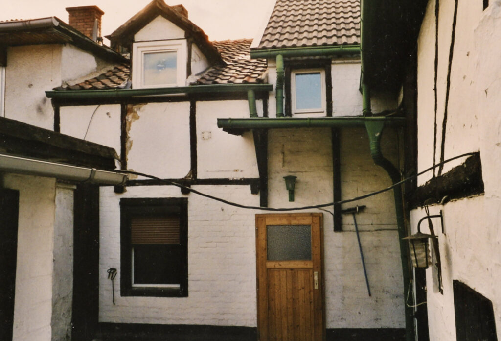 The inner courtyard 1990