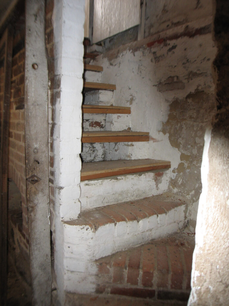 The stairway